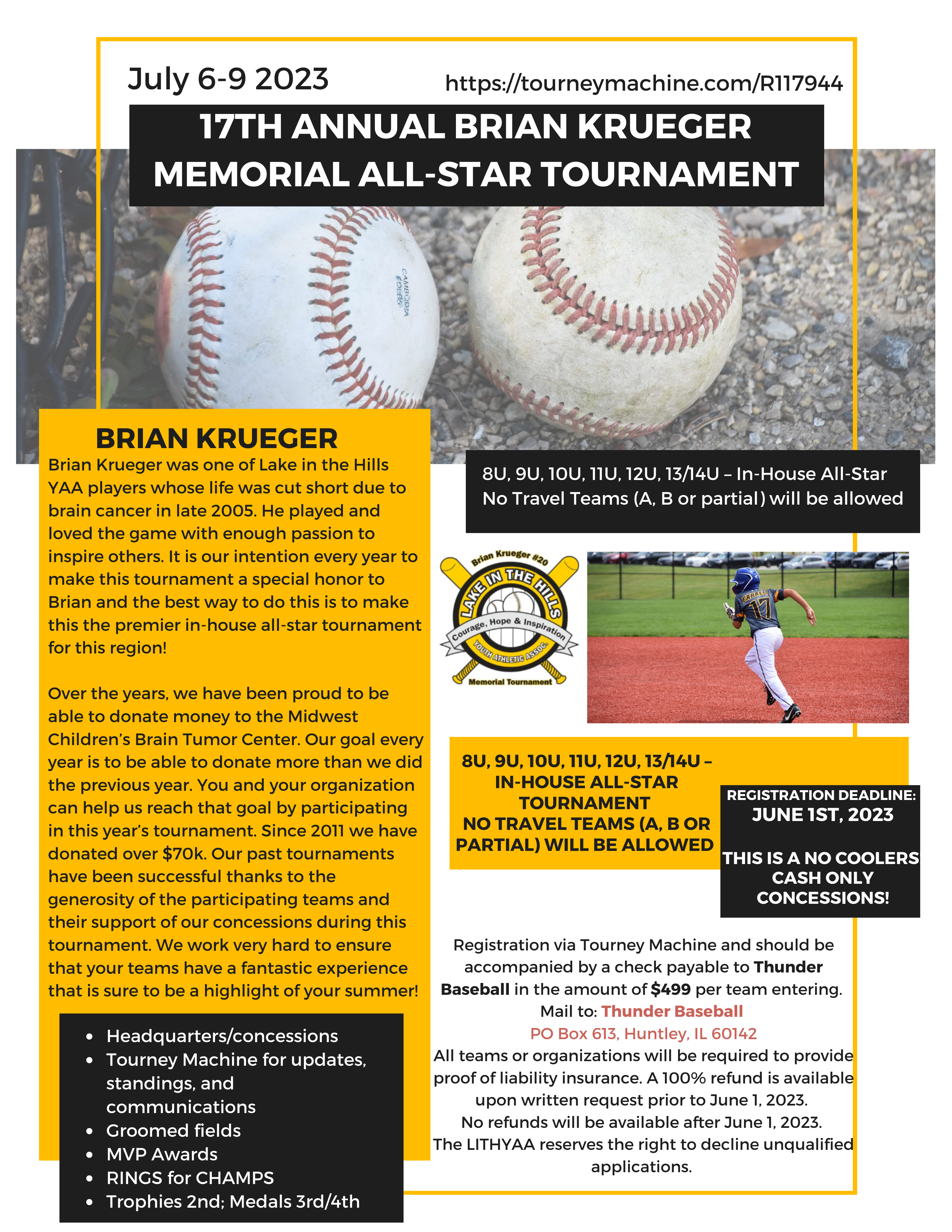 Memorial Day Classic 9U-14U - Select Baseball